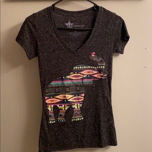 V neck T-shirt